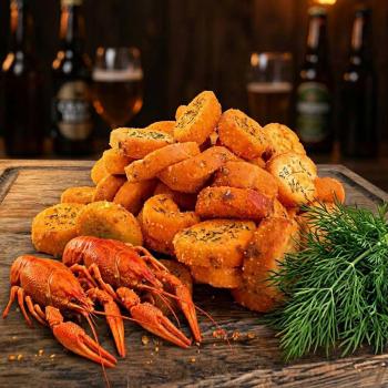 Крутоны багетные Averton Вареные раки с укропом