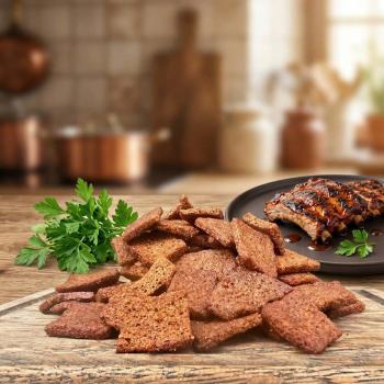 ГРЕНКИ СО ВКУСОМ РЕБРЫШЕК В ГРИЛЕ