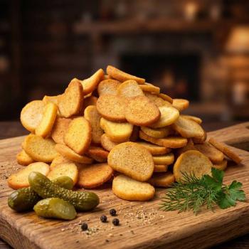 Чипсы хлебные Маринованные огурцы