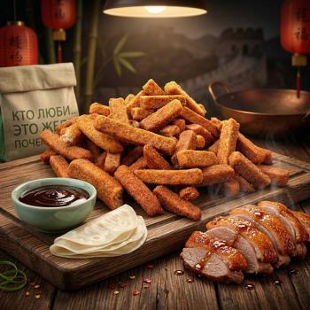 Гренки пшеничные "Утка по пекински"