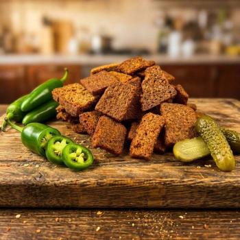 Гренки ржаные Averton Халапенью  с огурчиками