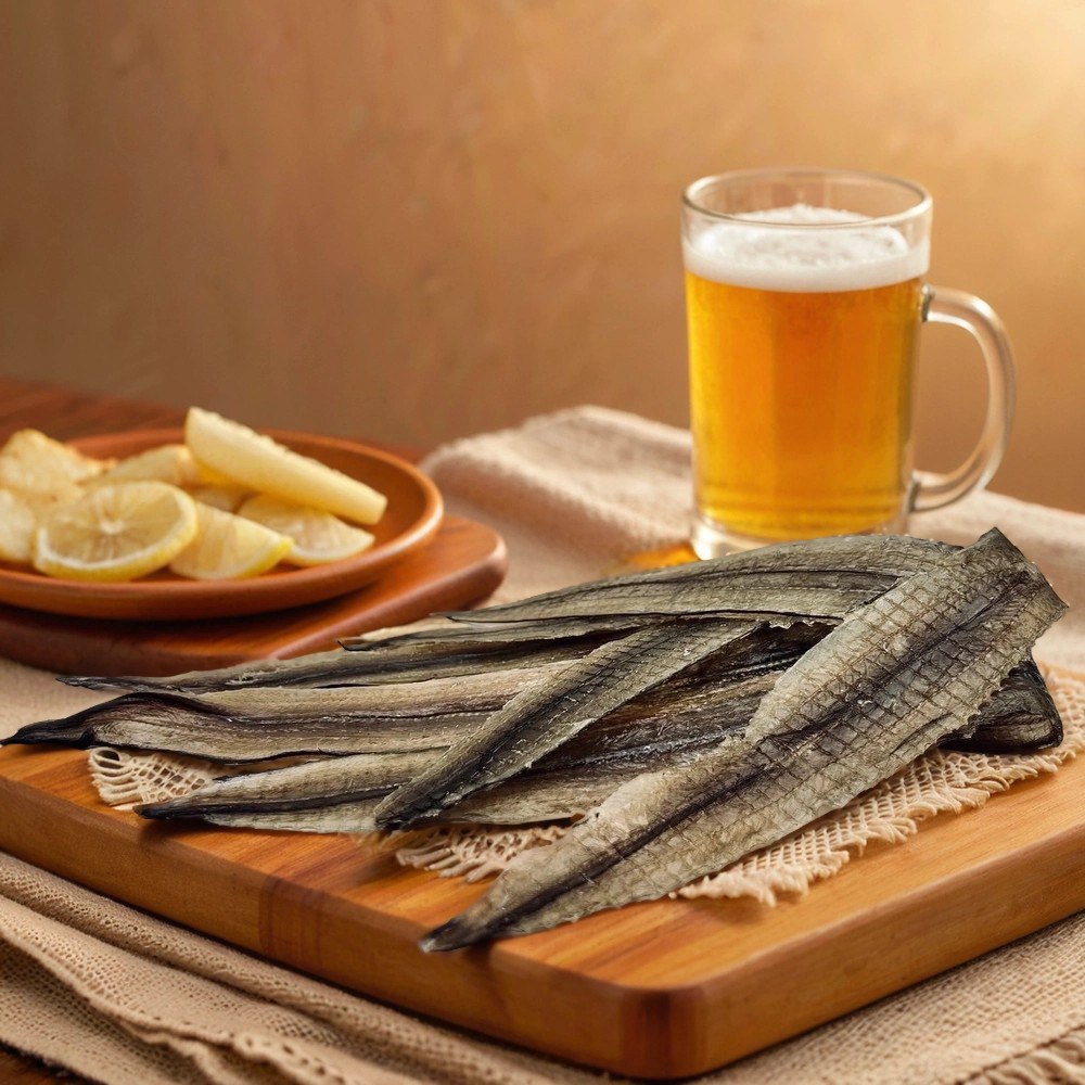 Угорь сушено вяленый