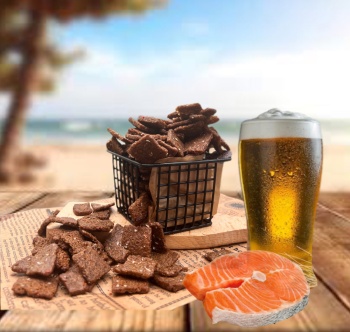 Фото Гренки ржаные со вкусом Копченого лосося