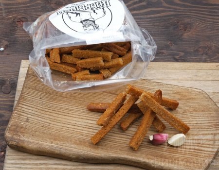 Фото Гренки Деревенские с чесноком