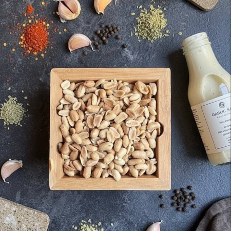 Арахис хрустящий Чеснок крупный Арахис хрустящий Чеснок крупный