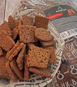 Фото Гренки ржаные со вкусом Копченого лосося