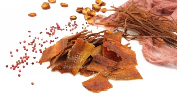 Кусочки янтарной рыбки с перцем купить