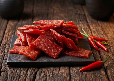 ЛОМТИКИ ОСТРЫЕ  ПРОДУКТ МЯСНОЙ СЫРОВЯЛЕНЫЙ
