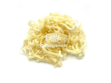 Стружка белая из кальмара солено сушеного купить недорого в интернет магазине Фишмания
