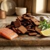 Гренки ржаные со вкусом Копченого лосося