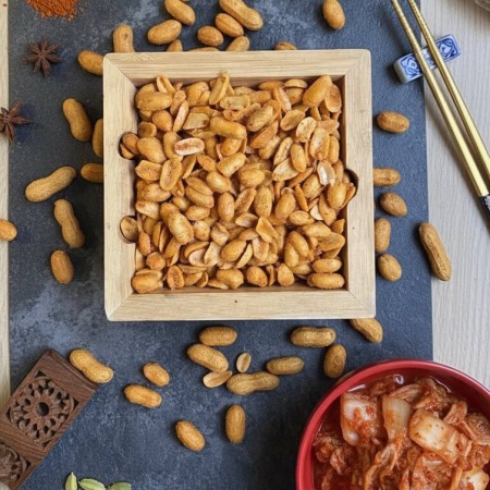 Фото арахис хрустящий кимчи цены от 460 ₽ Фото Арахис хрустящий Кимчи