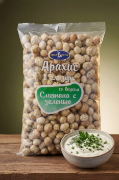Фото АРАХИС В ГЛАЗУРИ СМЕТАНА И ЗЕЛЕНЬ