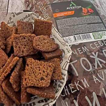 Фото ГРЕНКИ СО ВКУСОМ КОРОЛЕВСКОГО КРАБА