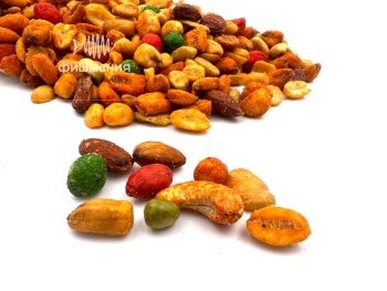 Орешки к пиву испанский Микс огненный купить дешево в интернет магазине Фишмания. Цены от производителя