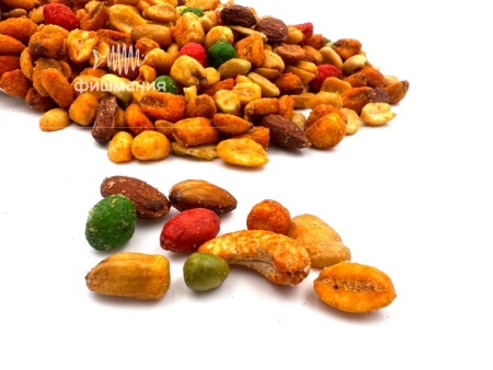 Орешки к пиву испанский Микс огненный купить дешево в интернет магазине Фишмания. Цены от производителя