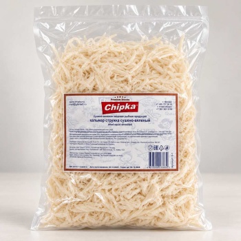 Кальмар сушёный Chipka, стружка, 1 кг