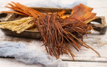 Паутинка кальмара оптом дешево от фишмании