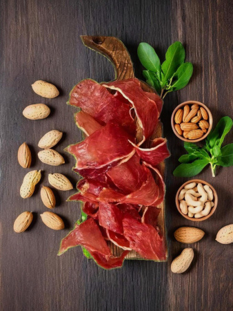 МЯСНЫЕ ЧИПСЫ ИЗ СВИНИНЫ 500 г.