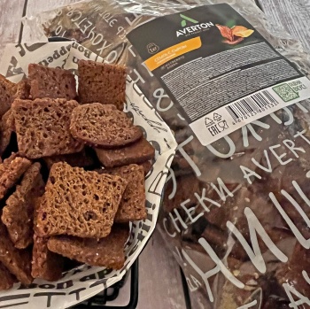 Фото ГРЕНКИ СО ВКУСОМ СЕМГИ И СЫРА