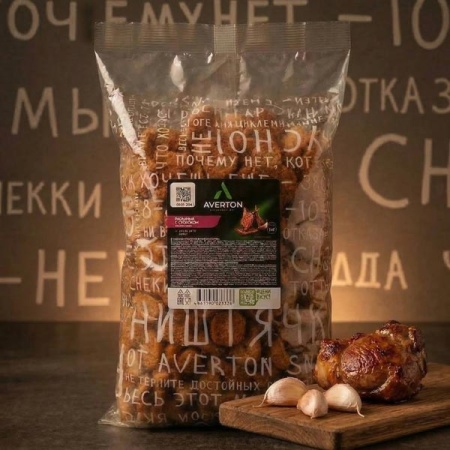 Фото ГРЕНКИ БАРАНИНА С ЧЕСНОКОМ