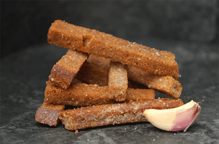 Фото Гренки Деревенские с чесноком