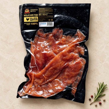 Мясные чипсы из курицы, 500 г